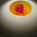 ホテルグランバッハ熱海クレッシェンド - 夏富士（ブイヤベースジュレとボタンエビ）