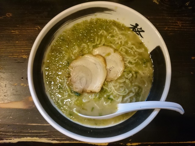 柊さんのあおさらーめん By アドさん 移転 柊 観光通 ラーメン 食べログ