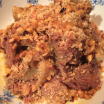 麻辣王火鍋 - 前菜はこれで決まりです。ハチノスとスネ肉和え。