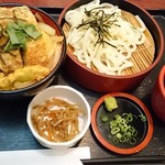 わだや - ミニかつ丼セット（910円）