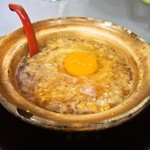 まゆみの店 - 〆の雑炊 卵入り