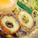 まゆみの店 - 鍋焼きラーメン 並（ちくわ）