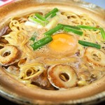 まゆみの店 - 料理写真:鍋焼きラーメン 並