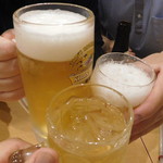 鳳琴樓 - 早い退院を祈って！乾杯♪