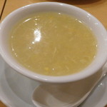 鳳琴樓 - 炒飯のスープ