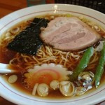 かまや食堂 - 中華そば（普通盛り）