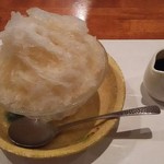 旬香亭 - かき氷(和三盆)