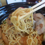 さんまらーめん鈴木さん - まぜそばの麺