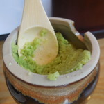 さんまらーめん鈴木さん - ワサビで味変