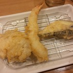 Tempura Ichidai - とり、えび、茄子【2016.8】