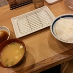てんぷら一代 - ご飯とみそ汁【2016.8】