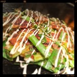 Harajuku Okonomiyaki Andoteppanyaki Yaiyai - ねぎ焼き
                        
                        完成ええええ➰➰い
