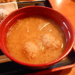 おいしい台所12カ月 - 肉団子と春雨のみそ汁