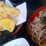北乃屋 - 料理写真:かに天ざるそば(1,620円)