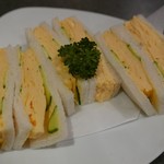 喫茶　サン - タマゴサンドイッチ（850円）