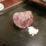 Teppan Katamari Suteki Rakushou - ①1.1Kgの特大肉出ました！