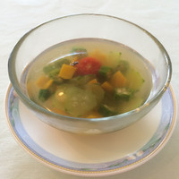 アクア オリビン - 夏野菜の冷製スープ