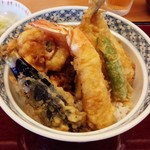 天寿ゞ - 特上天丼　アップ(16-08)