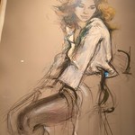 トゥ・ラ・ジョア - ジャック・ペクナール作。特に目元のオレンジ・青が深く美しい。