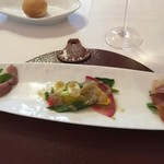 RISTORANTE REGA - 前菜3種盛り合わせ