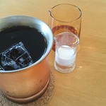 森風流 - アイスコーヒー(カップがいいと旨く感じる)