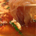 めん処ぼんぼんめん - そば粉入りでモチモチ