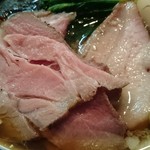 麺処ほん田 - 手揉み中華蕎麦（チャーシューアップ）