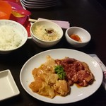 焼肉菜包 朴然 - ラム＆チキン定食