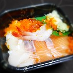 笹互寿司 - 北海丼