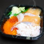 笹互寿司 - 石狩丼