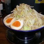 ラーメンビリー - 味玉塩ラーメン 930円 野菜増し/ニンニク無/ガーリックフレーク無