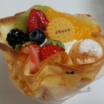 パティシェール・ショージ - フルーツたっぷりのクレープケーキ／平成28年8月