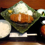 ランチ ヒレカツ定食（ジューシー揚げ！）