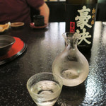 鮨でですけ - 冷酒にお付き合い致しました