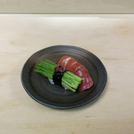 鮨でですけ - 私の〆は此の二点となります