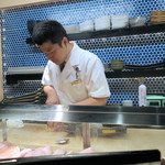 鮨でですけ - 二人だったら〜カウンターです