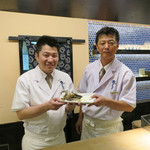 鮨でですけ - 三浦の豆アジを・・