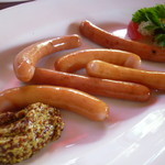 カフェ ボラーレ 白山店 - ソーセージ盛り合わせ