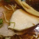 らぁ麺 すぎ本 - 鶏チャーシューが隠れてました