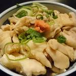 俣野也 - とり皮ポン酢