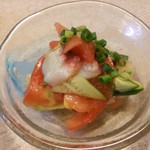 ゆたか - タコとトマトの和え物