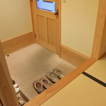 草菴 - 「仙」の玄関