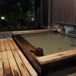 草菴 - ヒノキ風呂