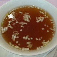 赤坂 四川飯店 - チャーハンについてきたスープ