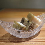 日本料理 幸庵 - 蒸し鮑アップ