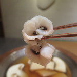 日本料理 幸庵 - 鱧リフトアップ