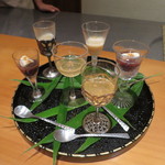 日本料理 幸庵 - 和菓子の試作品の数々