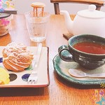 てづくりケーキを喫茶のお店佳扇 - 