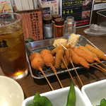 元祖串かつ だるま なんば本店 - 