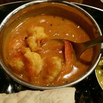 ビートイート - エビとレモンのカレー：ぷりぷり海老旨し！